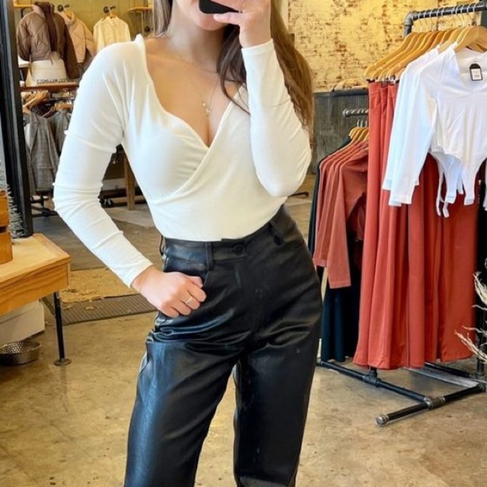 Lush “Monroe Wrap Top”